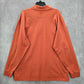 Ashworth EzTech Orange Long Sleeve Polo Cotton Pullover Sweater XL Extra Large