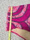 Pink Floral High Cheeky Beach Resort Vacation Swimsuit Bikini Bottoms Plus 1X