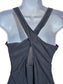 Black Zip Crisscross One Piece Swimsuit Beach Resort Vacation Everlast Sport 12