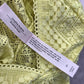 Yellow Lace Crop Y2K Auden Unlined Long Line Plunge Tank Top Bralette Small