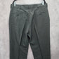 Haggar Gray Formal Preppy Business Executive Office Work Dress Pants Mens 38x30