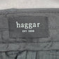 Haggar Gray Formal Preppy Business Executive Office Work Dress Pants Mens 38x30