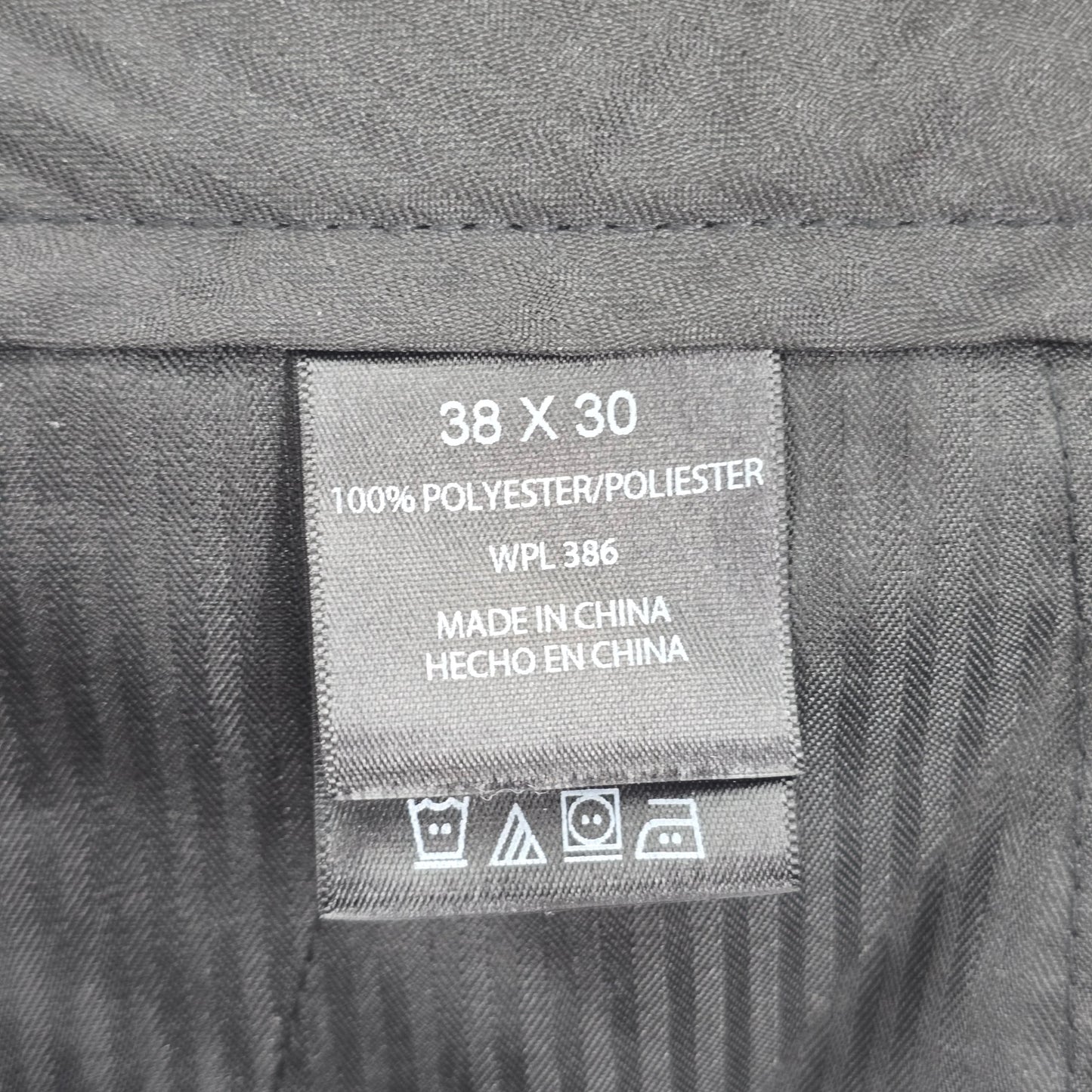 Haggar Gray Formal Preppy Business Executive Office Work Dress Pants Mens 38x30