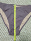 Purple High Leg Extra Cheeky Beach Resort Vacation Swimsuit Bikini Bottom XL
