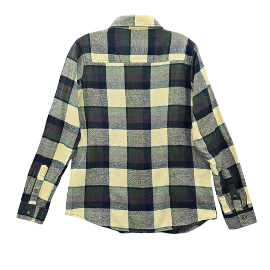 Buffalo Check Y2K Vintage Plaid Button Punk Shirt Elena 90s Grunge Bella Top M