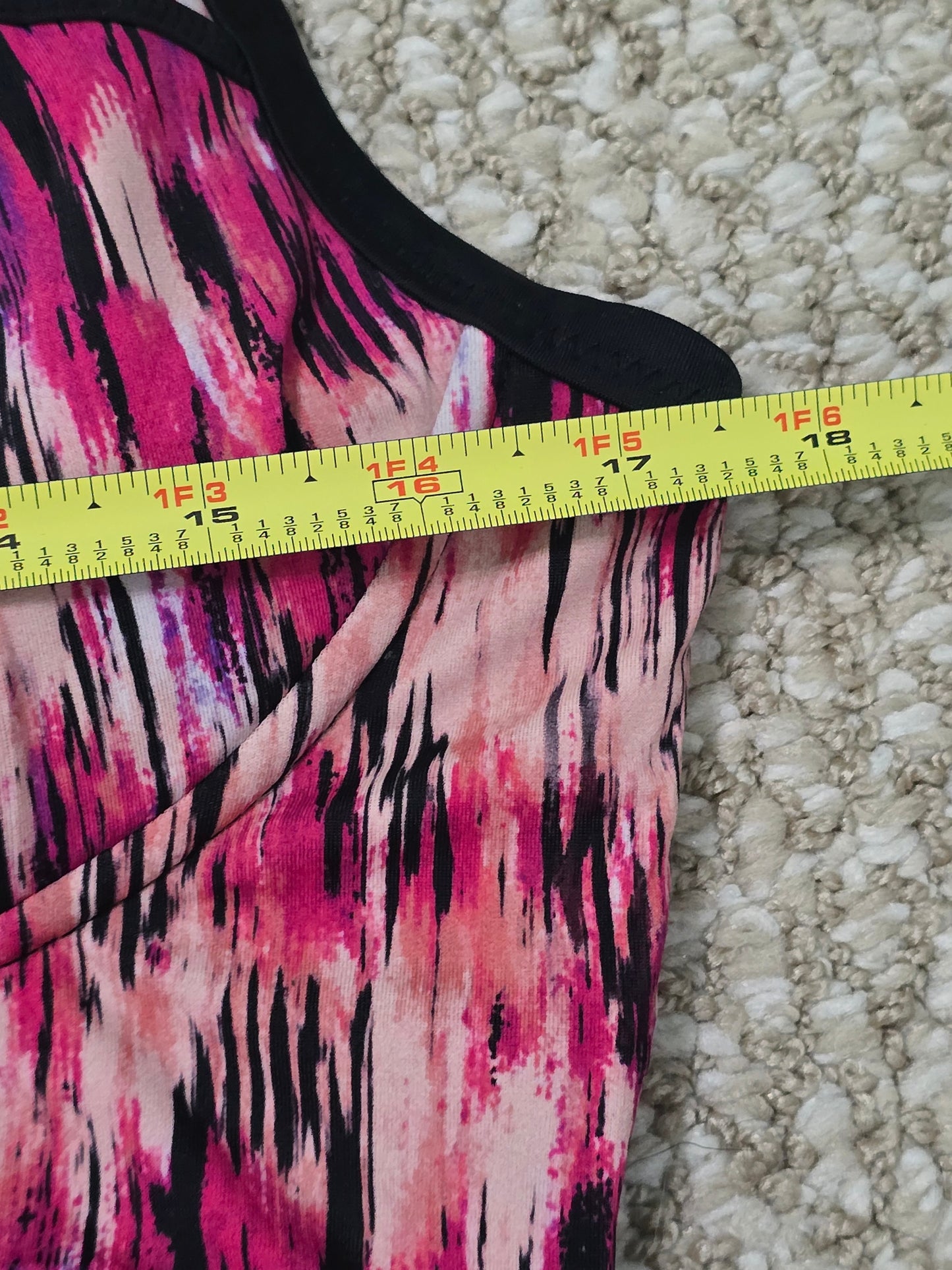 Torrid Multicolor Y2K Bikini Crop Goth Beach Resort Vacation Swimsuit Top 1X