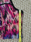 Torrid Multicolor Y2K Bikini Crop Goth Beach Resort Vacation Swimsuit Top 1X