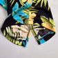 Tropical Floral Vacation Y2K Beach Resort Wide Leg French Laundry Pants Small