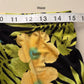 Tropical Floral Vacation Y2K Beach Resort Wide Leg French Laundry Pants Small