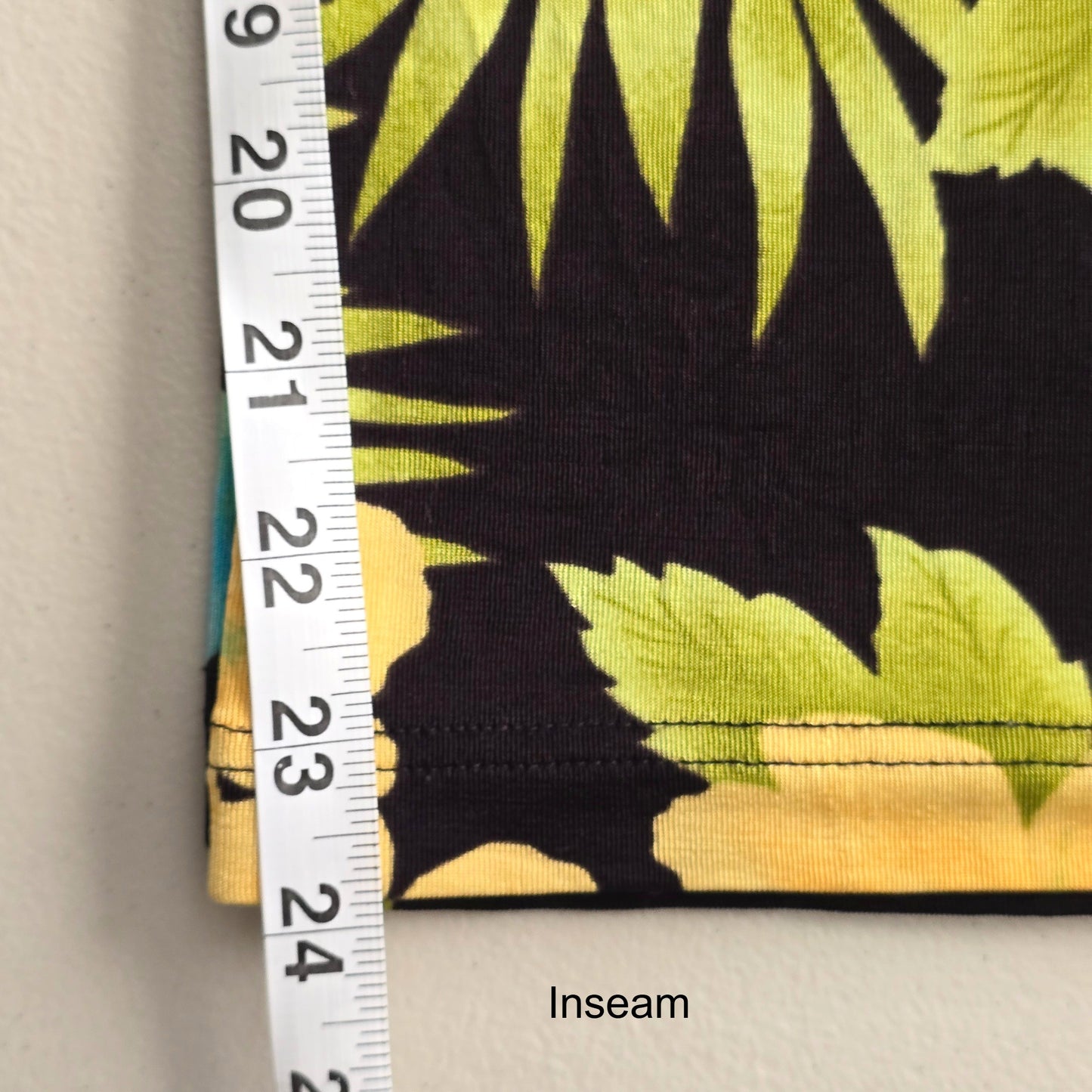 Tropical Floral Vacation Y2K Beach Resort Wide Leg French Laundry Pants Small