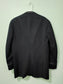 Black Doorman Work Uniform Goth Y2K Career Mens Mock Neck Costume Jacket XL 46