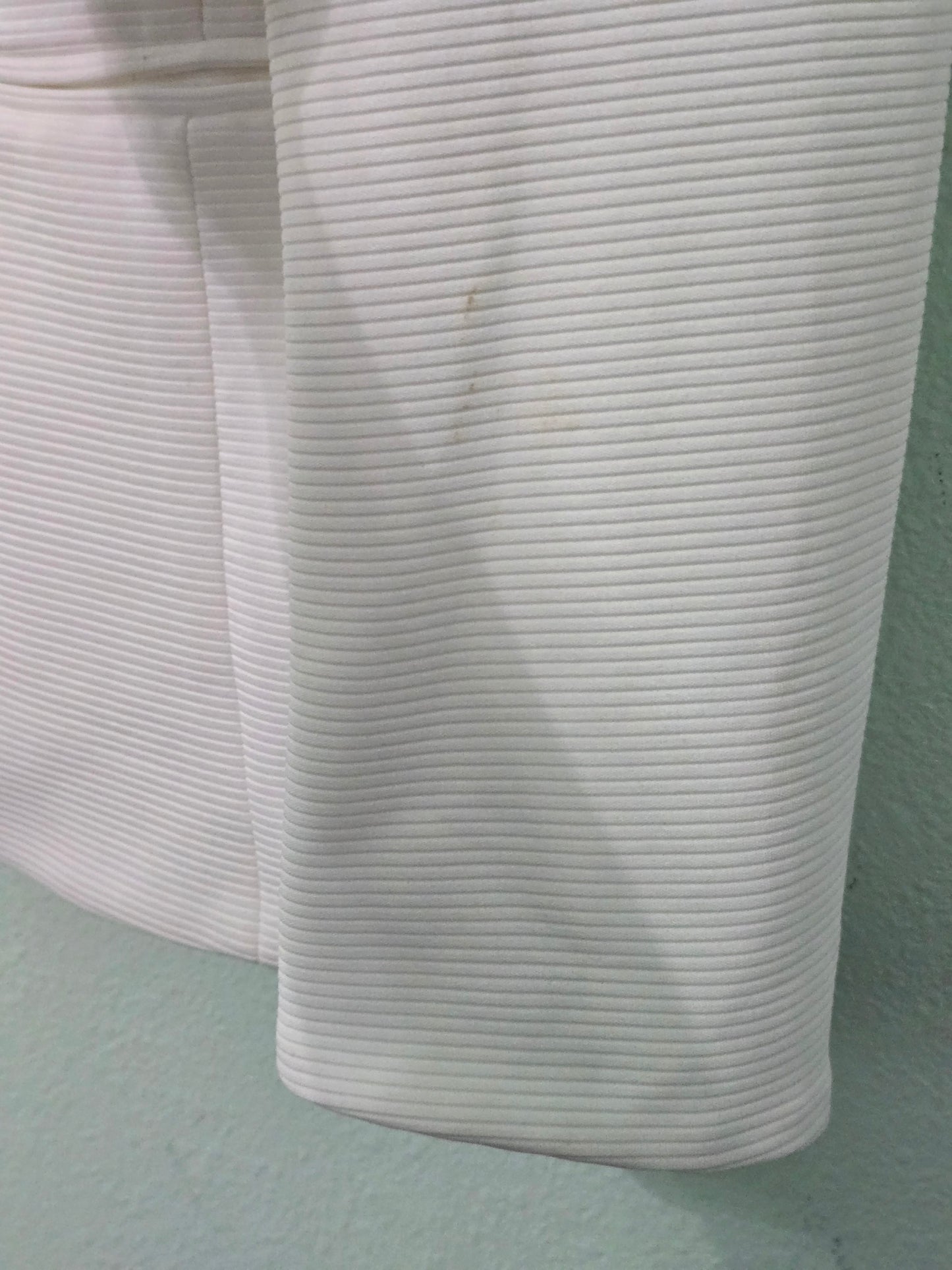 White Blazer Coat Investments Striped Preppy Minimalist Derby Wedding Plus 14