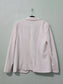 White Blazer Coat Investments Striped Preppy Minimalist Derby Wedding Plus 14
