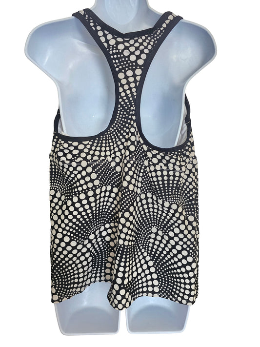 Polka Dot Racerback Liz Lange Maternity Swimsuit Coverup Beach Tankini Top XL