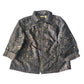 Chico's Animal Print Full Zip 3/4 Sleeve Pocket Brown Whimsy Goth Jacket 2 Large