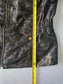 Chico's Animal Print Full Zip 3/4 Sleeve Pocket Brown Whimsy Goth Jacket 2 Large