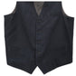 Murphy &amp; Hartelius Blue 5 Button Point Waistcoat Formal Tuxedo Suit Vest 38R
