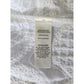Chico's White Embroidered Scallop Resort Luxury Open Front Jacket 2 Large