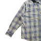 Gray Y2K Vintage L.L. Bean Plaid Button Punk Shirt Elena 90s Grunge Bella Top XL