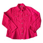 Chicos Pink Floral Rose Shacket Texture Romantic Luxury Preppy Jacket 2 Large