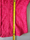 Chicos Pink Floral Rose Shacket Texture Romantic Luxury Preppy Jacket 2 Large