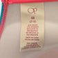 Y2K Vintage Pink Halter Swimwear Active Beach Vacation OP Bikini Top Medium
