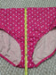 Pink Floral High Waist Swimsuit Bikini Bottom Resort Vacation Lands End Plus 22W SKU: B33