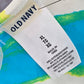Y2K Mermaid Old Navy Blue Green Bead Stripe String Skimpy Bikini Top Swimwear XL