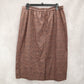 Sag Harbor Animal Print Brown Wild Safari Grunge Goth Party Fun Skirt Plus 16