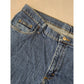 Blu Denim Capri Crop Blue Beach Resort Stretch Cotton Jeans Pants Plus 18 Medium