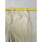 Mid Rise Capri Tan Beach Resort Preppy Tennis Cropped Mom Khaki Pants Plus 18M