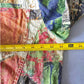 Chico's Artsy Bohemian Resort Party Multicolor Graffiti 90s VTG Jacket 2 Large