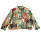 Chico's Artsy Bohemian Resort Party Multicolor Graffiti 90s VTG Jacket 2 Large