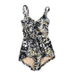 Metallic Gold Resort Vacation Beach One Piece Swimsuit Maxine of Hollywood 10