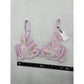 Primark Lavender Lace Embroidered Floral Fairy Whimsy Coquette Bow Wired Bra 38D