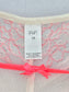 Pink Lace Vintage Dainty Whimsy Boho Goth Fairy Coquette Bridal Panties Plus 18