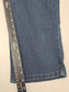 Gloria Vanderbilt Blue Capri Cropped Resort Cottage Perfect Fit Jeans Plus 14