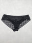 Lace Black Panty Lace Dainty Whimsy Sexy Goth Fairy Coquette Bridal Plus XXL