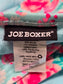 Joe Boxer Blue Floral Bikini Boho Bow Coquette Swim Top Plus 2X