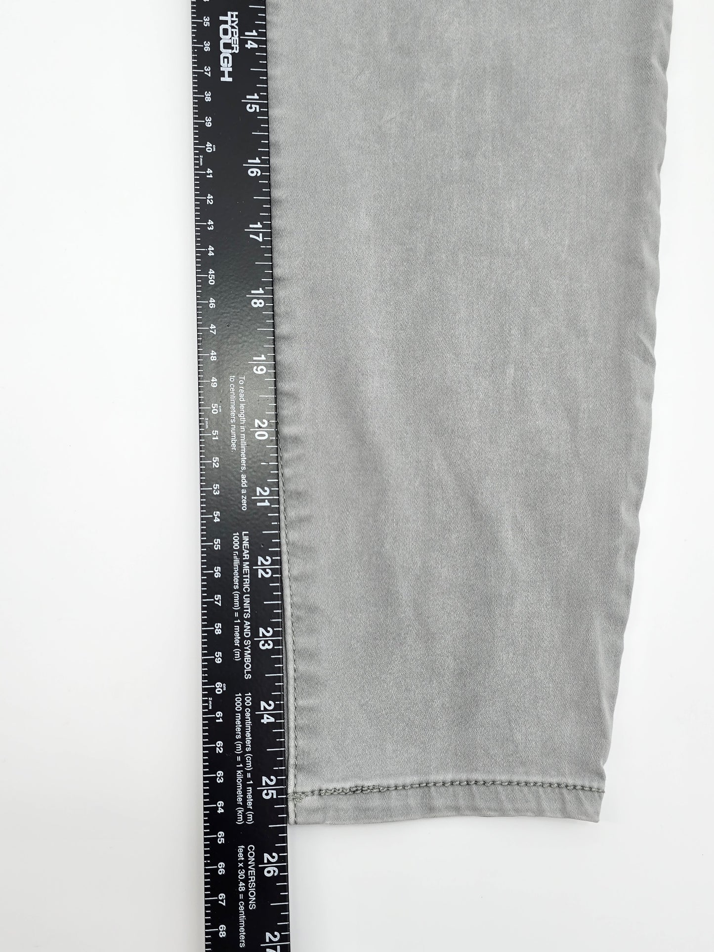 Maurices Gray Skinny Y2K Skater Punk Goth Rock Denim Junior Jeans Small Medium