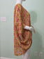 Floral Boho Fairy Coquette Indie Whimsygoth VTG Cottagecore Wrap Kimono Top XXL