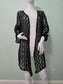 Floral Boho Fairy Coquette Indie Whimsygoth VTG Cottagecore Wrap Kimono Top 14/16