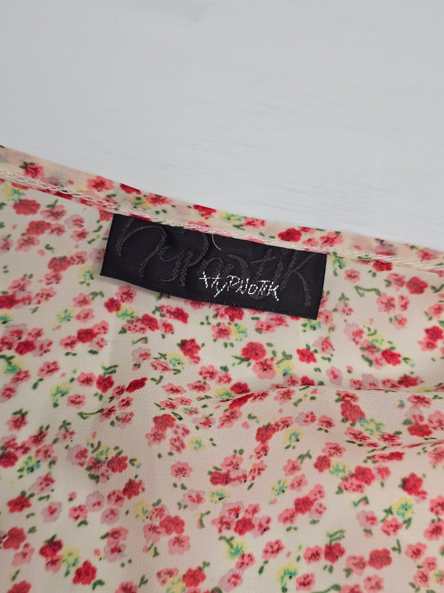 Floral Boho Fairy Coquette Indie Whimsygoth VTG Cottagecore Wrap Kimono Plus 5X