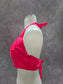 Pink Halter Beach Flamingo 90s Swim Beach Resort Vacation Bikini Top Large