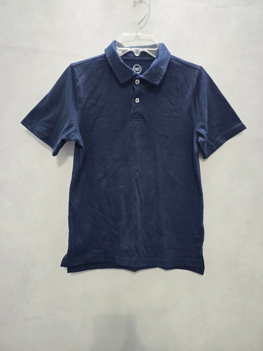 Wonder Nation Navy Blue Short Sleeve Polo Shirt XL 18/20