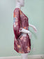 Floral Boho Fairy Coquette Indie Whimsygoth VTG Cottagecore Wrap Kimono Top XL