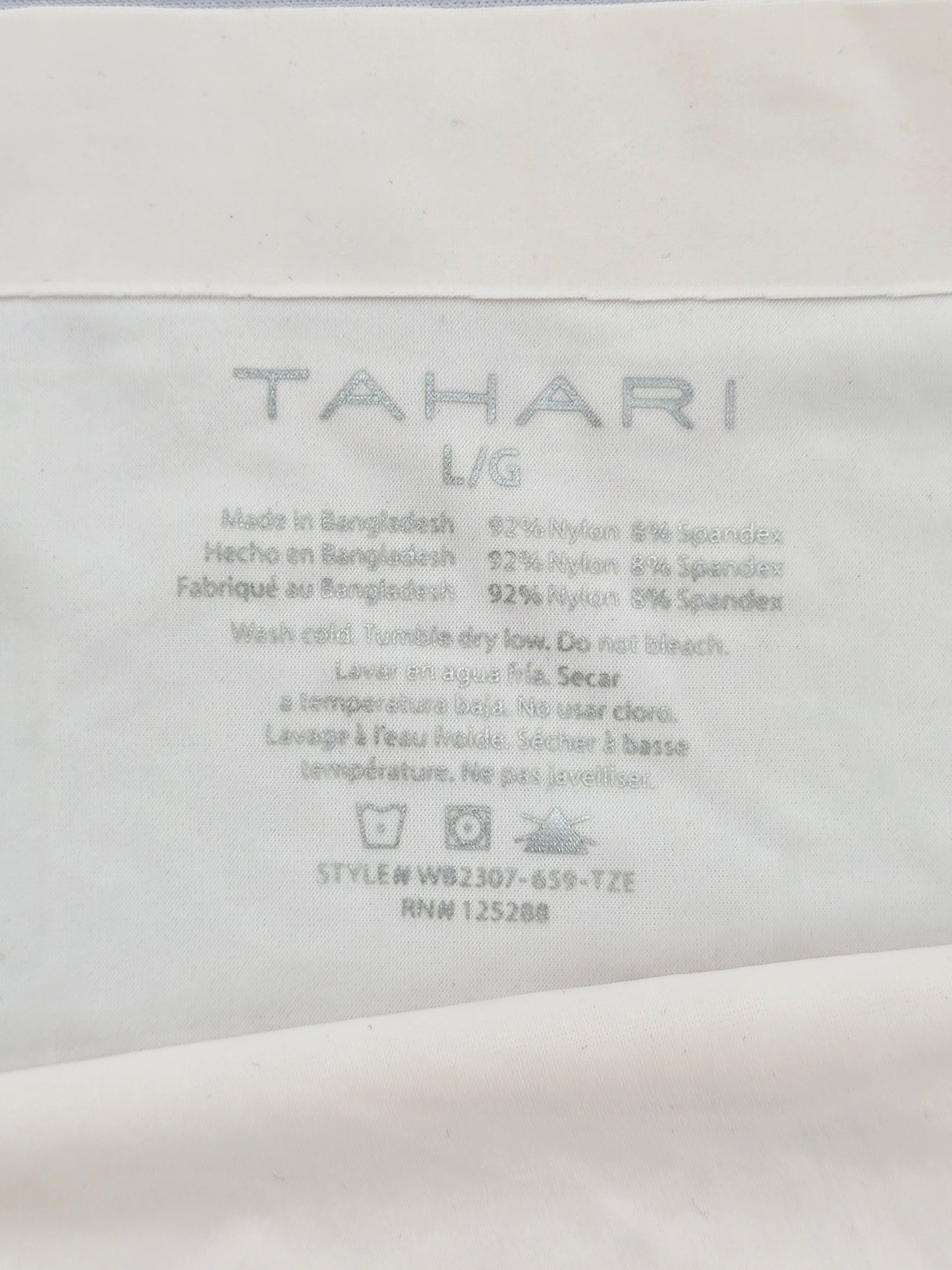 Tahari Blush Lace Dainty Whimsy Boho Goth Fairy Coquette Bridal Panties Large