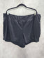 Kona Sol Black Swim Shorts Beach Goth Whimsy Vacation Plus 24W 26W 3XL