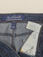 Gloria Vanderbilt Blue Capri Cropped Resort Cottage Perfect Fit Jeans Plus 14