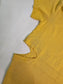 Zara Yellow Cutout Midi Bodycon Y2K Stretch Casual Dress Small